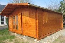 Economique 25m² - chalet - bois massif