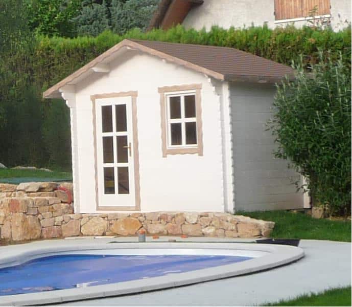 Modèle Hoedic 6m², abri de jardin - abri de piscine - local technique