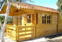 USHUAIA 20m² CHALET BOIS MASSIF