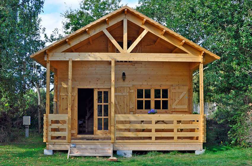 Chalet Habitable en kit de 108m² en bois en kit