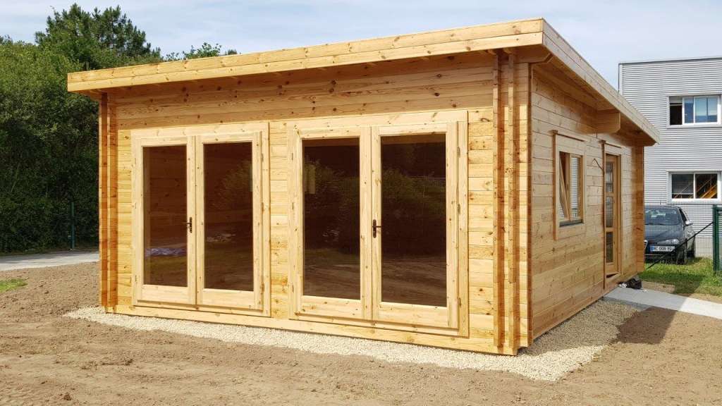 Chalet en bois habitable tout équipé - Hédonia Constructeur français