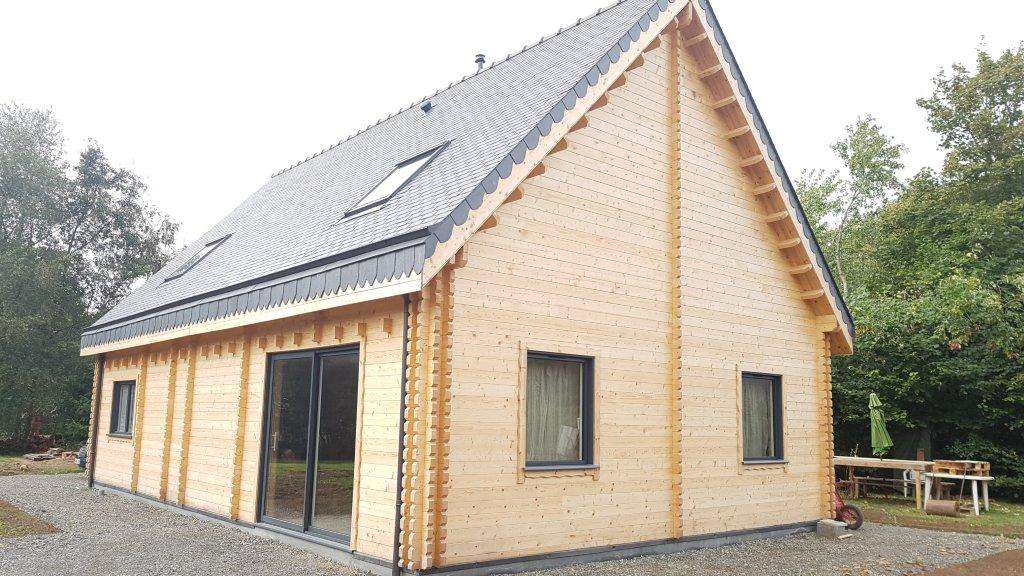 L'Européenne de chalets - Sous bois, bois massif, maison, terrasse