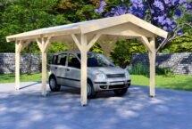 Carport en bois