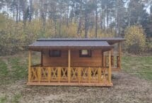 chalet wagon atypique en bois